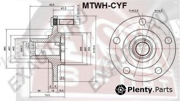 ASVA part MTWHCYF Replacement part