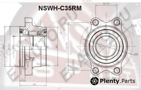  ASVA part NSWHC35RM Wheel Bearing Kit