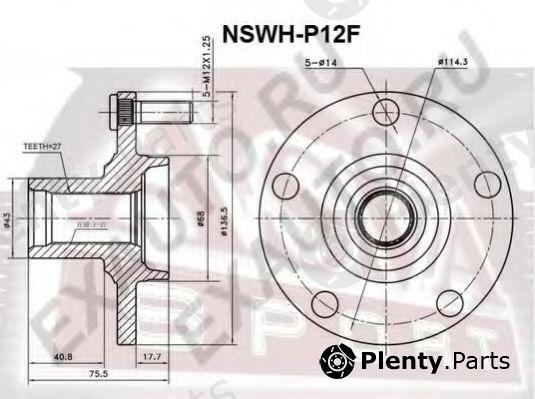  ASVA part NSWHP12F Replacement part