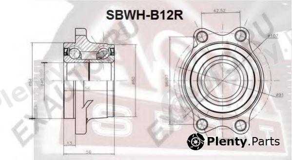  ASVA part SBWHB12R Wheel Bearing Kit