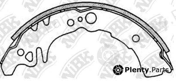  NiBK part FN0037 Brake Shoe Set