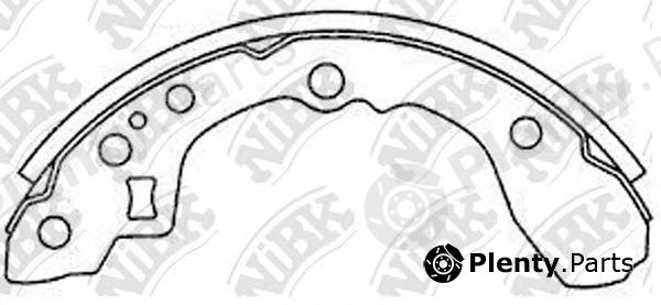  NiBK part FN11161 Brake Shoe Set