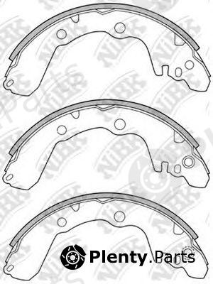  NiBK part FN6687 Brake Shoe Set