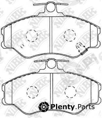  NiBK part PN0112 Brake Pad Set, disc brake
