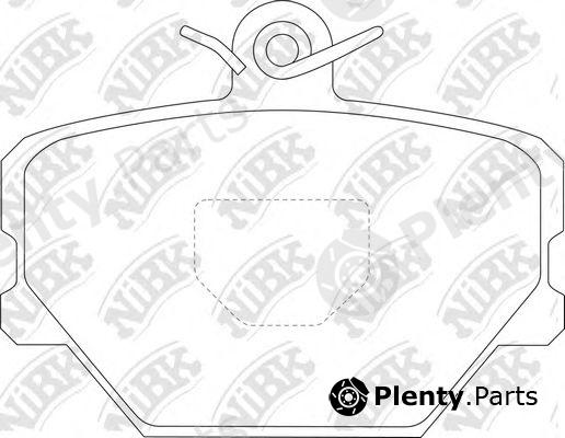  NiBK part PN0139 Brake Pad Set, disc brake