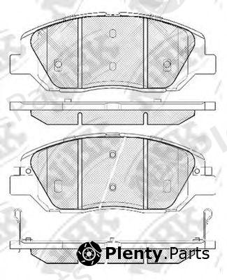  NiBK part PN0446 Brake Pad Set, disc brake