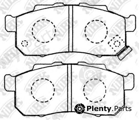  NiBK part PN8336 Brake Pad Set, disc brake