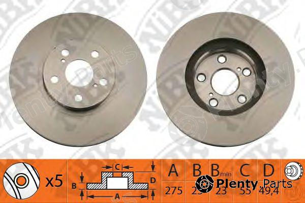  NiBK part RN1142 Brake Disc