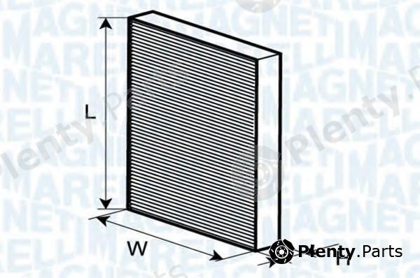  MAGNETI MARELLI part 350203062170 Filter, interior air