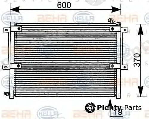  BEHR part 8FC351036-061 (8FC351036061) Condenser, air conditioning