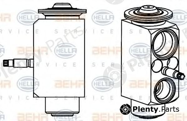  BEHR part 8UW351234-551 (8UW351234551) Expansion Valve, air conditioning