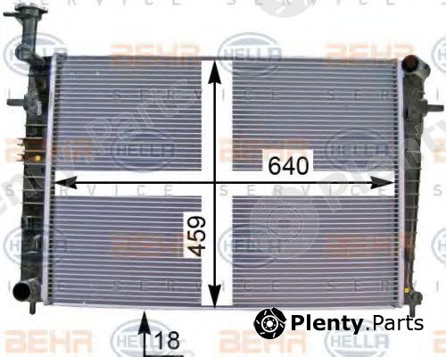 BEHR part 8MK376763-651 (8MK376763651) Radiator, engine cooling