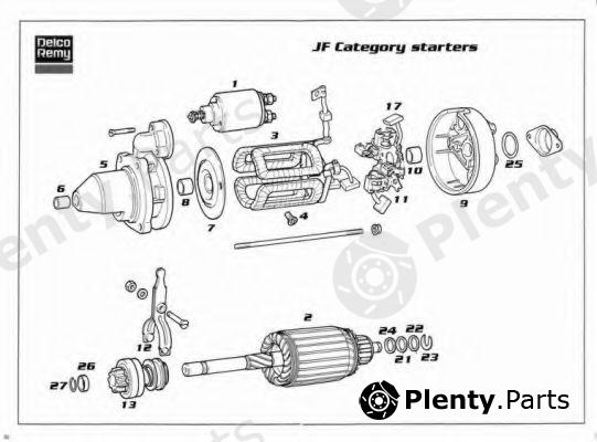  DELCO REMY part 19024234 Starter