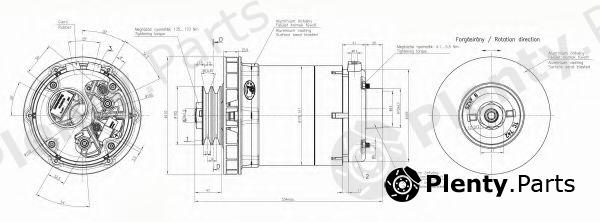  DELCO REMY part 19025347 Alternator