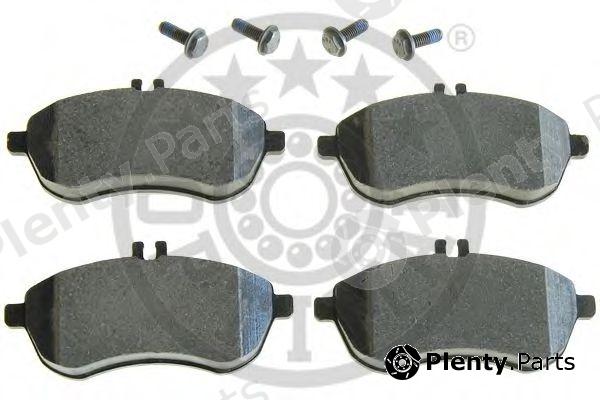  OPTIMAL part 12387 Brake Pad Set, disc brake