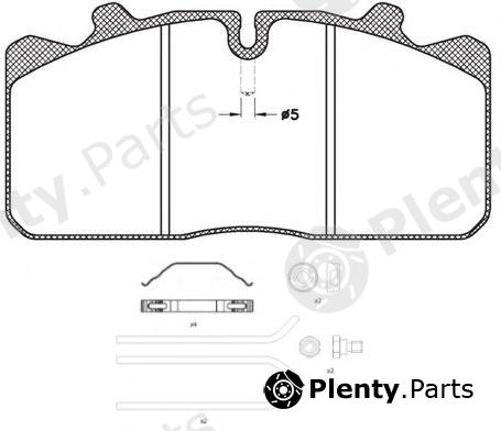  ROADHOUSE part 2658.30 (265830) Brake Pad Set, disc brake