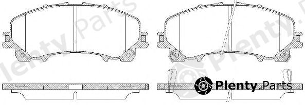  REMSA part 25912 Brake Pad Set, disc brake