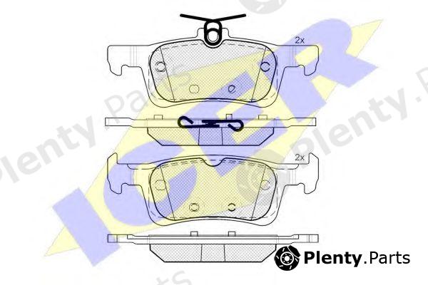  ICER part 182174 Brake Pad Set, disc brake