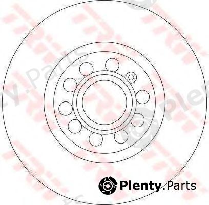  TRW part DF4464 Brake Disc