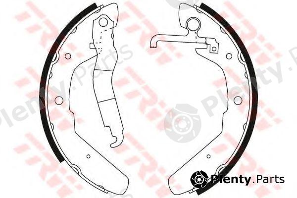  TRW part GS8173 Brake Shoe Set