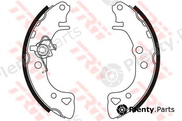  TRW part GS8271 Brake Shoe Set