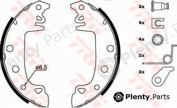  TRW part GS8315 Brake Shoe Set