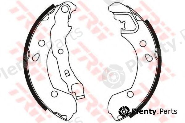  TRW part GS8470 Brake Shoe Set