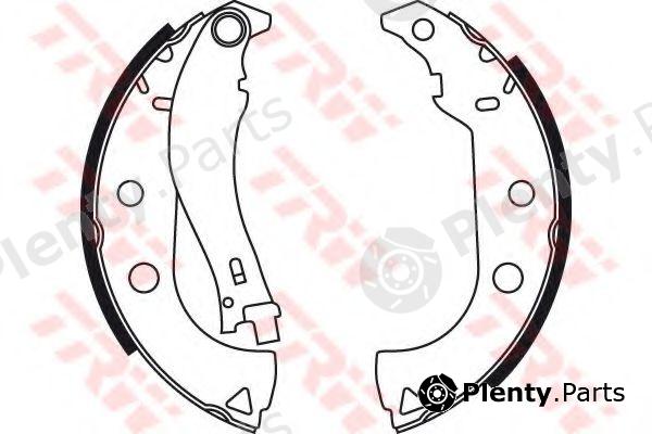  TRW part GS8708 Brake Shoe Set