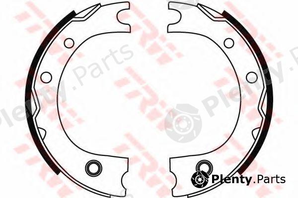  TRW part GS8716 Brake Shoe Set, parking brake