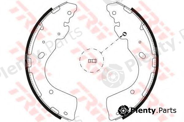 TRW part GS8797 Brake Shoe Set