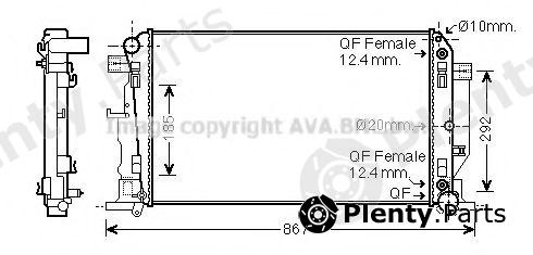  AVA QUALITY COOLING part MS2445 Radiator, engine cooling