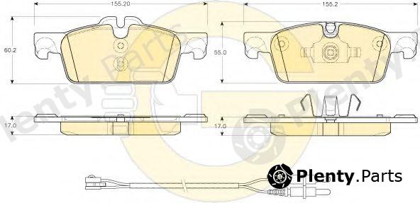  GIRLING part 6119292 Brake Pad Set, disc brake