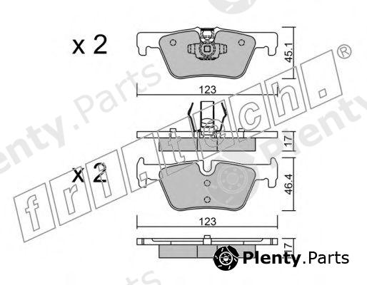  fri.tech. part 978.0 (9780) Brake Pad Set, disc brake