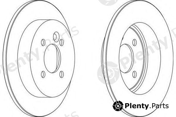  WAGNER part WGR1128-1 (WGR11281) Brake Disc