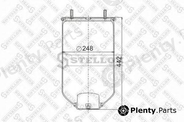  STELLOX part 90-40220-SX (9040220SX) Boot, air suspension