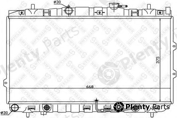  STELLOX part 10-25468-SX (1025468SX) Radiator, engine cooling