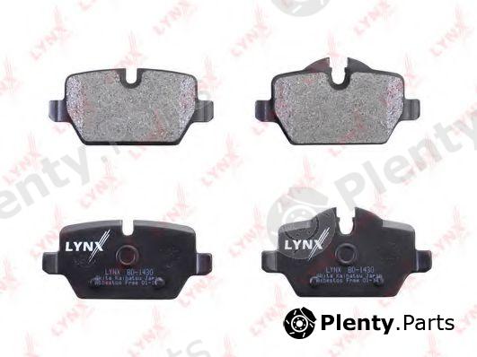  LYNXauto part BD1430 Brake Pad Set, disc brake
