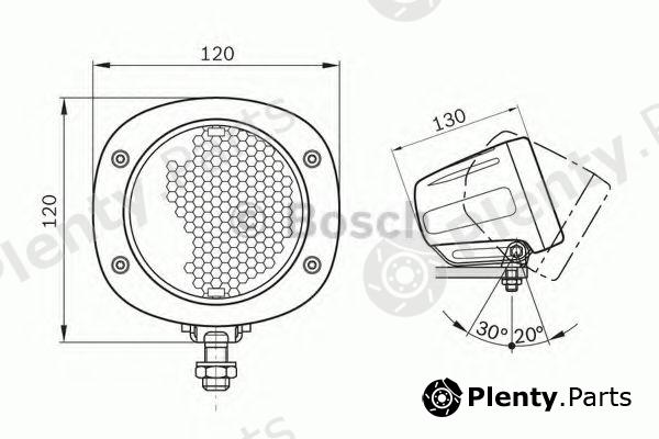  BOSCH part 0986310676 Worklight; Worklight