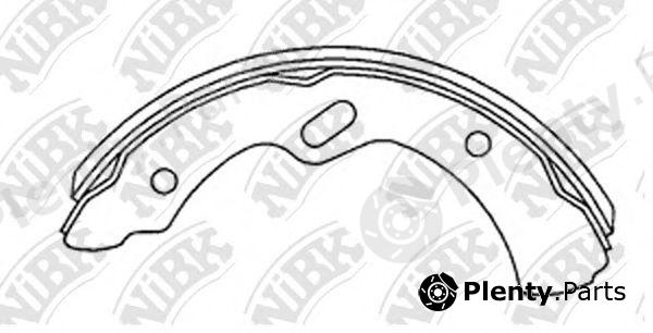  NiBK part FN3419 Brake Shoe Set