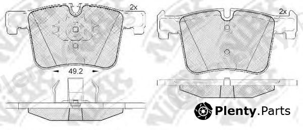  NiBK part PN0558 Brake Pad Set, disc brake