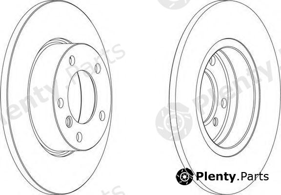  FERODO part DDF248 Brake Disc