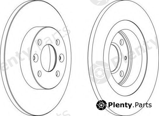  FERODO part DDF1502 Brake Disc