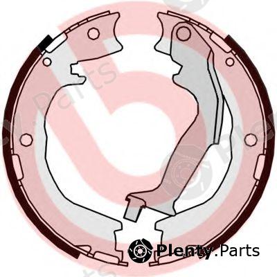  BREMBO part S83562 Brake Shoe Set, parking brake