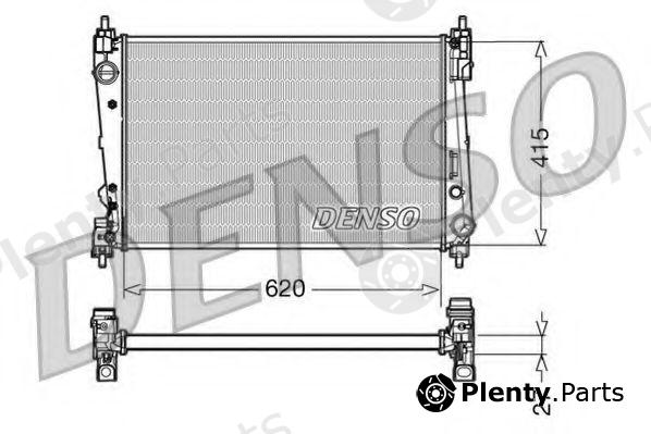  DENSO part DRM09111 Radiator, engine cooling