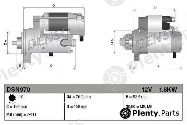  DENSO part DSN970 Starter