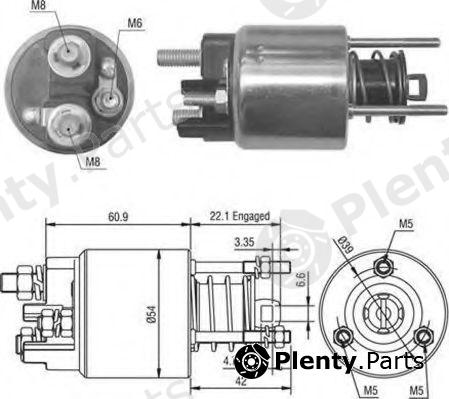 MAGNETI MARELLI part AME0016 Solenoid Switch, starter
