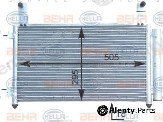  BEHR part 8FC351303-141 (8FC351303141) Condenser, air conditioning