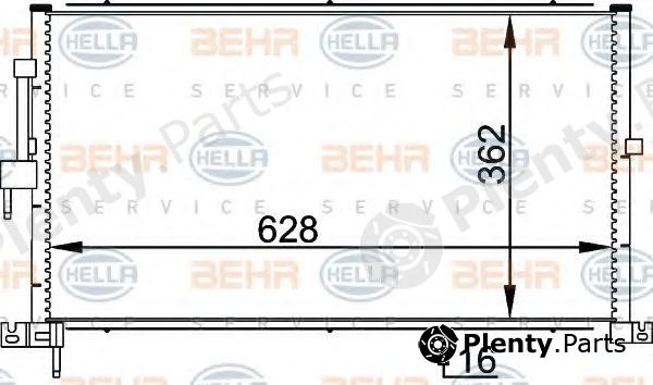  BEHR part 8FC351318-311 (8FC351318311) Condenser, air conditioning