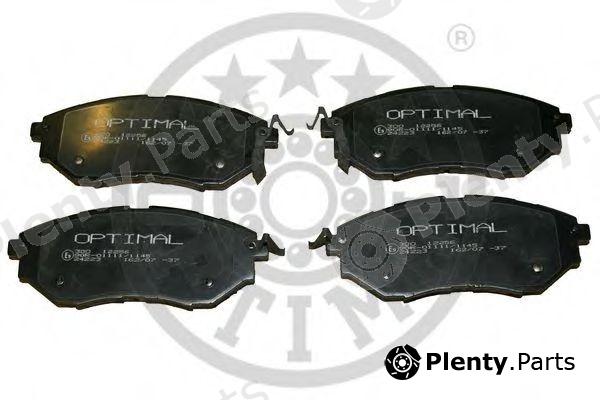  OPTIMAL part 12256 Brake Pad Set, disc brake