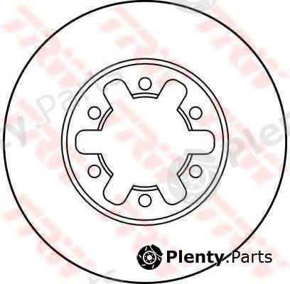  TRW part DF1968 Brake Disc